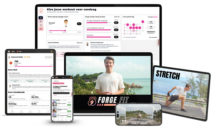 Forge Fit® app preview